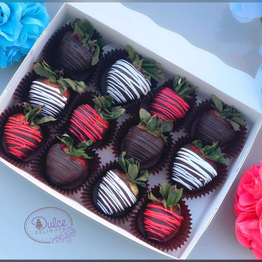 Chocolate covered strawberries gift box – Let us Delight your next event!